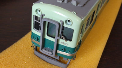 京阪 鉄道模型 1900系製作記 3扉非冷房塗装編